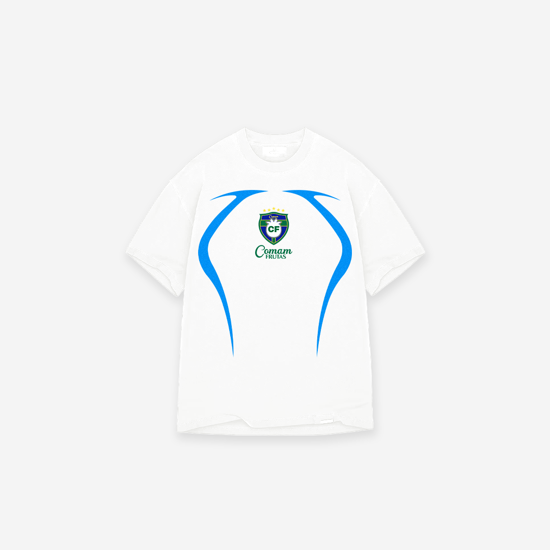 Camiseta Mith Comam Frutas 10 Off White