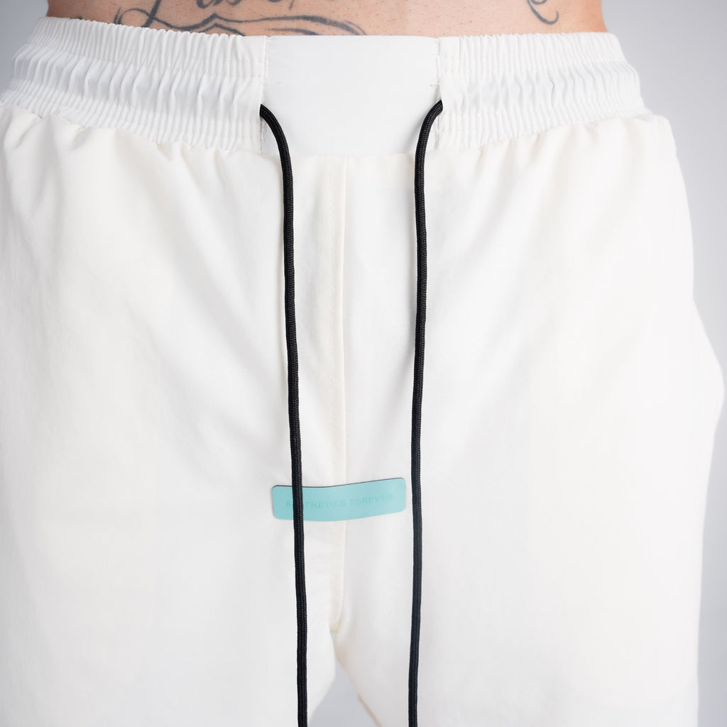 Shorts de Moletom Mith Aesthetics Off White