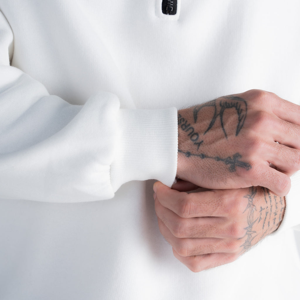 Blusa de Moletom Zíper Mith Nation Off White