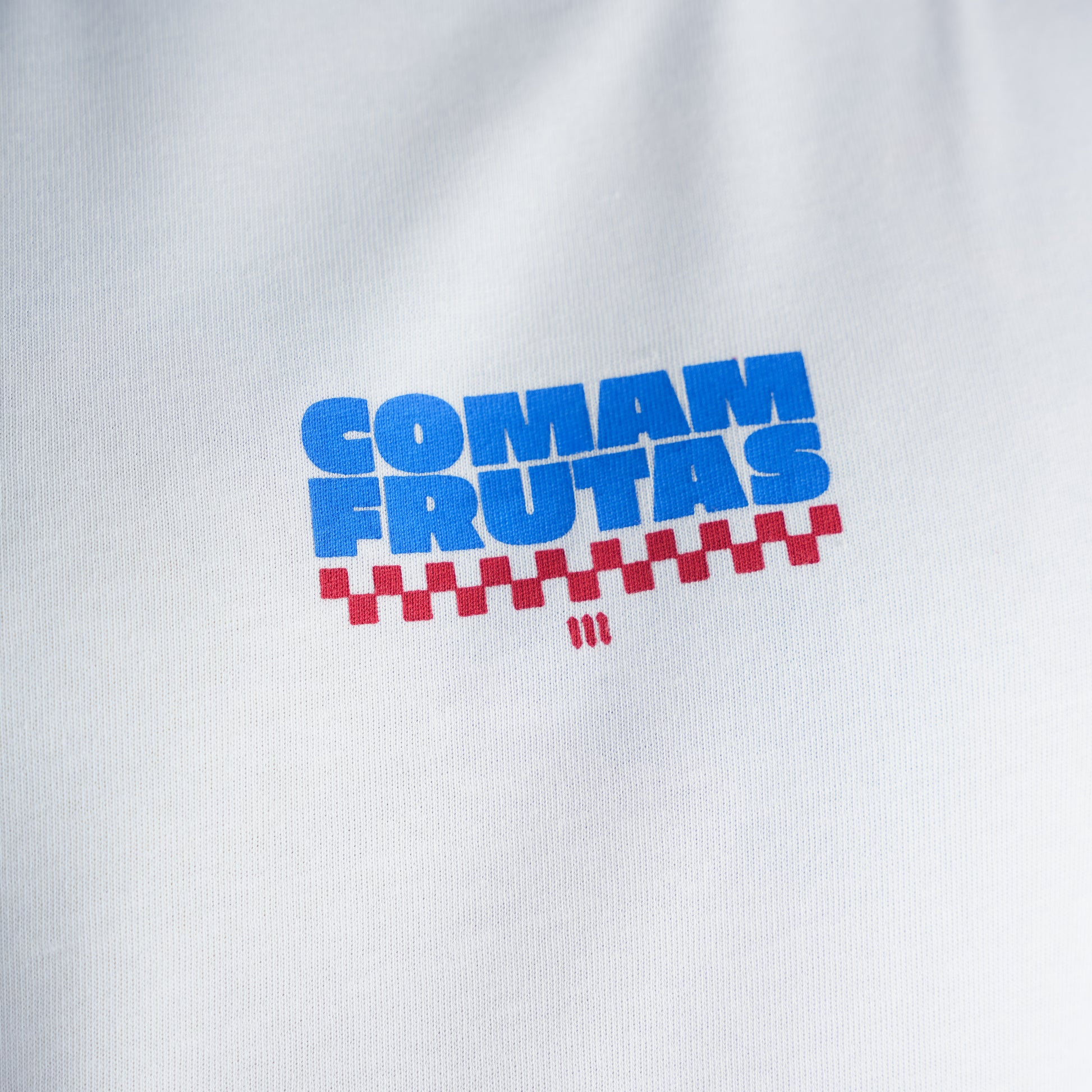 Regata Drop Shoulder Slevelles Mith Comam Frutas Reticule Burger Off White