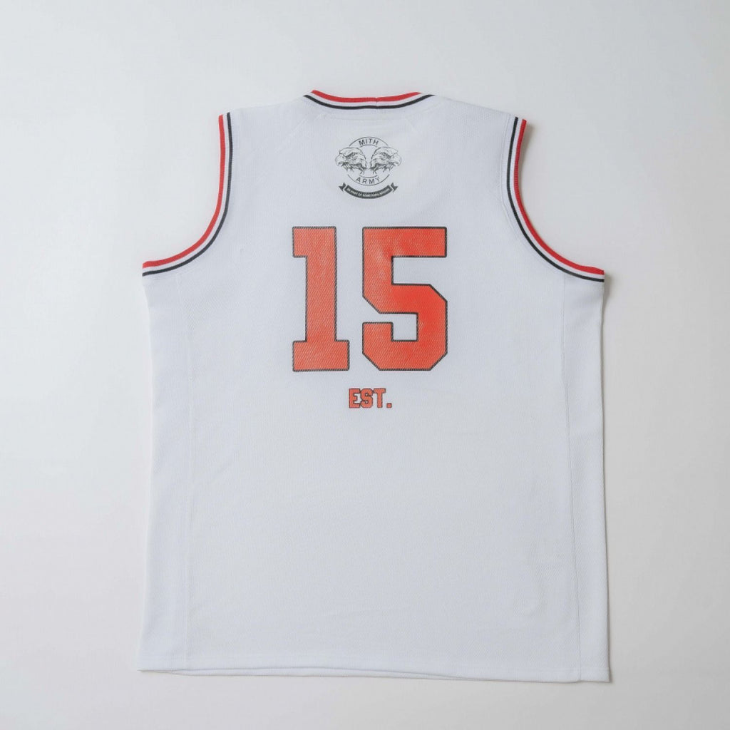 Regata Basquete Army Logo Branco