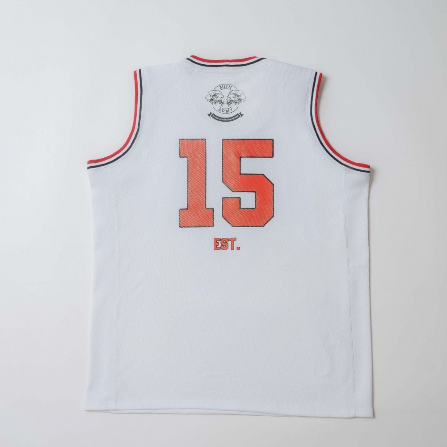 Regata Basquete Army Logo Branco