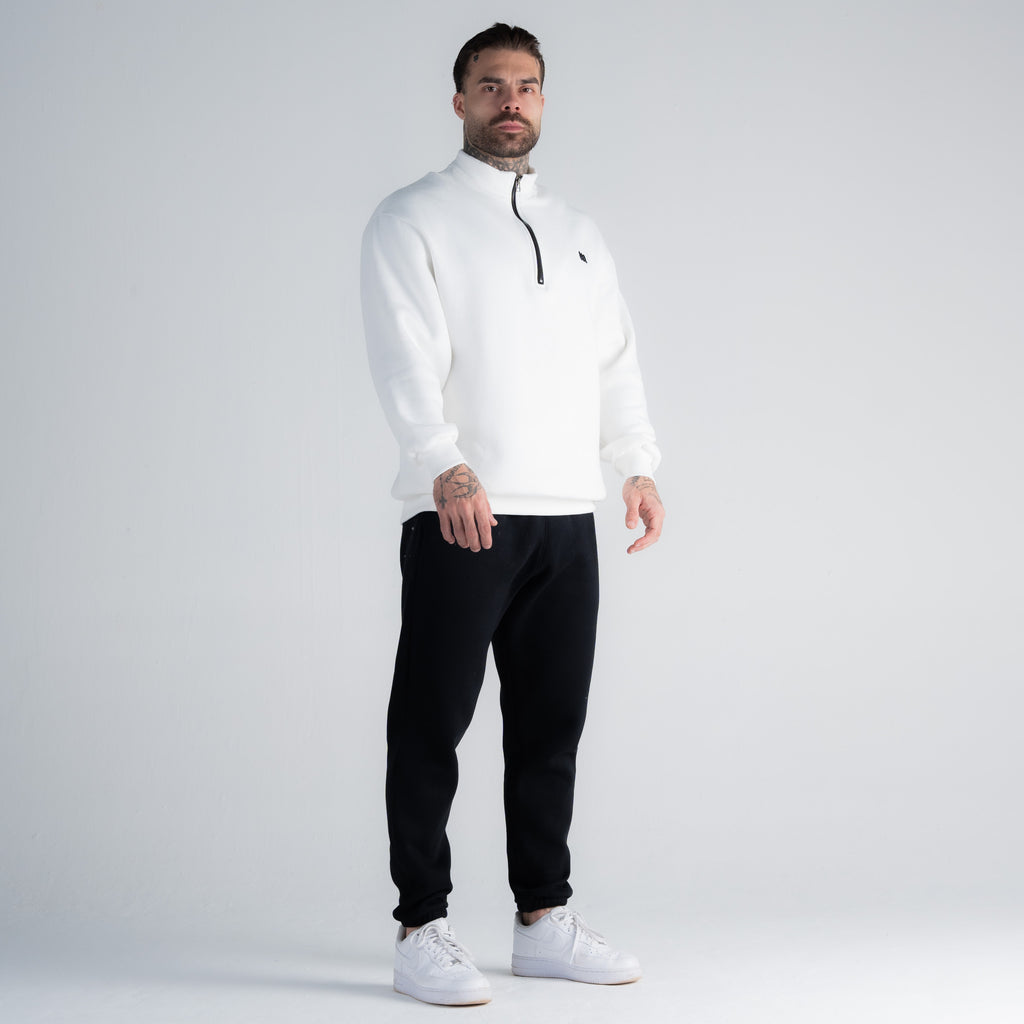 Blusa de Moletom Zíper Mith Nation Off White