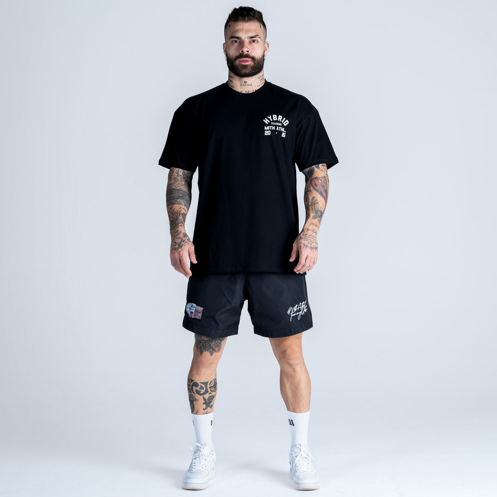 Camiseta Oversized Mith Athl Hybrid 2015 Preto
