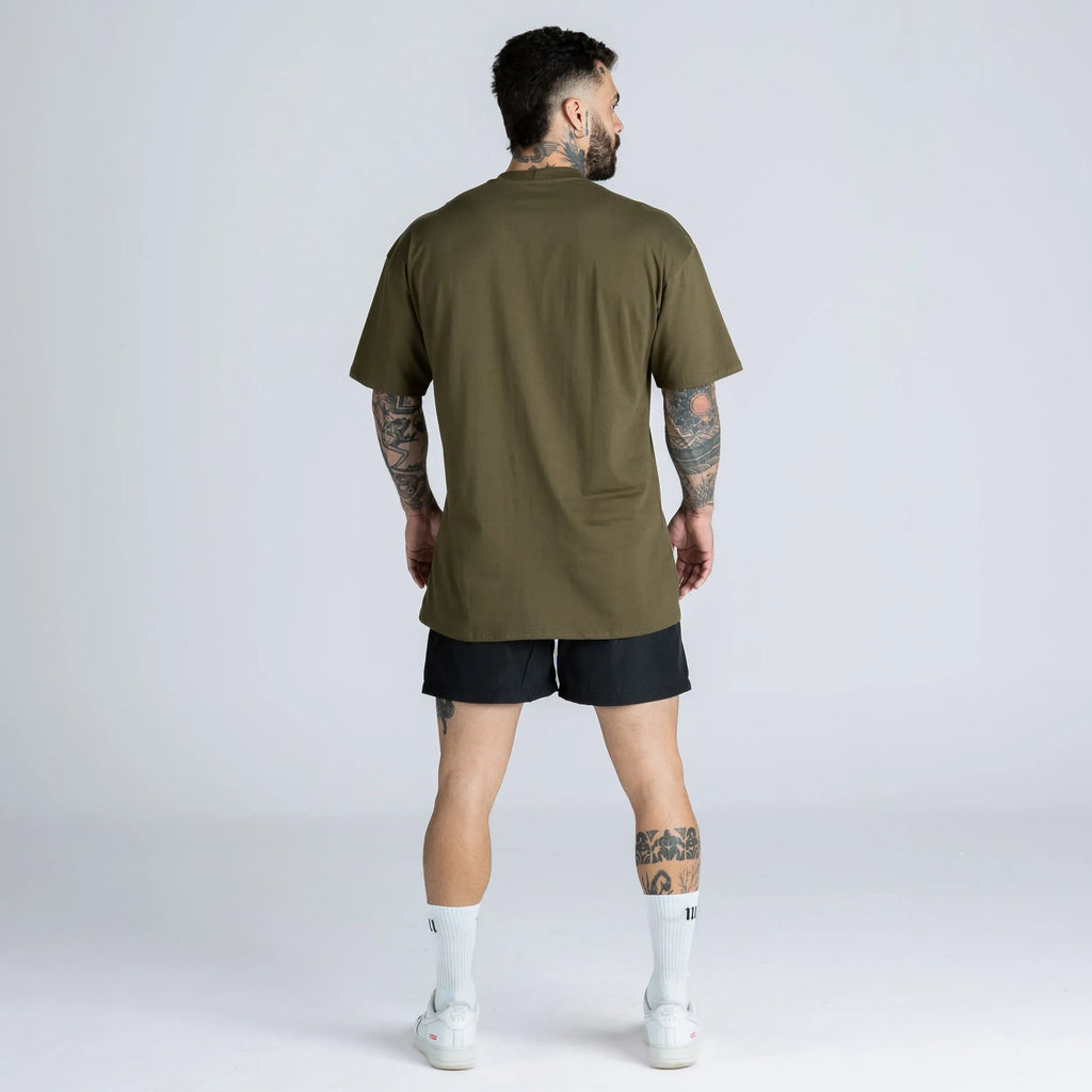 Camiseta Oversized Mith Nation Relief Verde