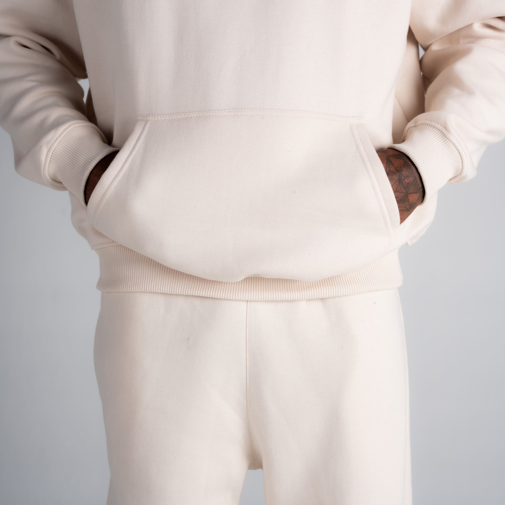 Blusa de Moletom Oversized Cloud Creme