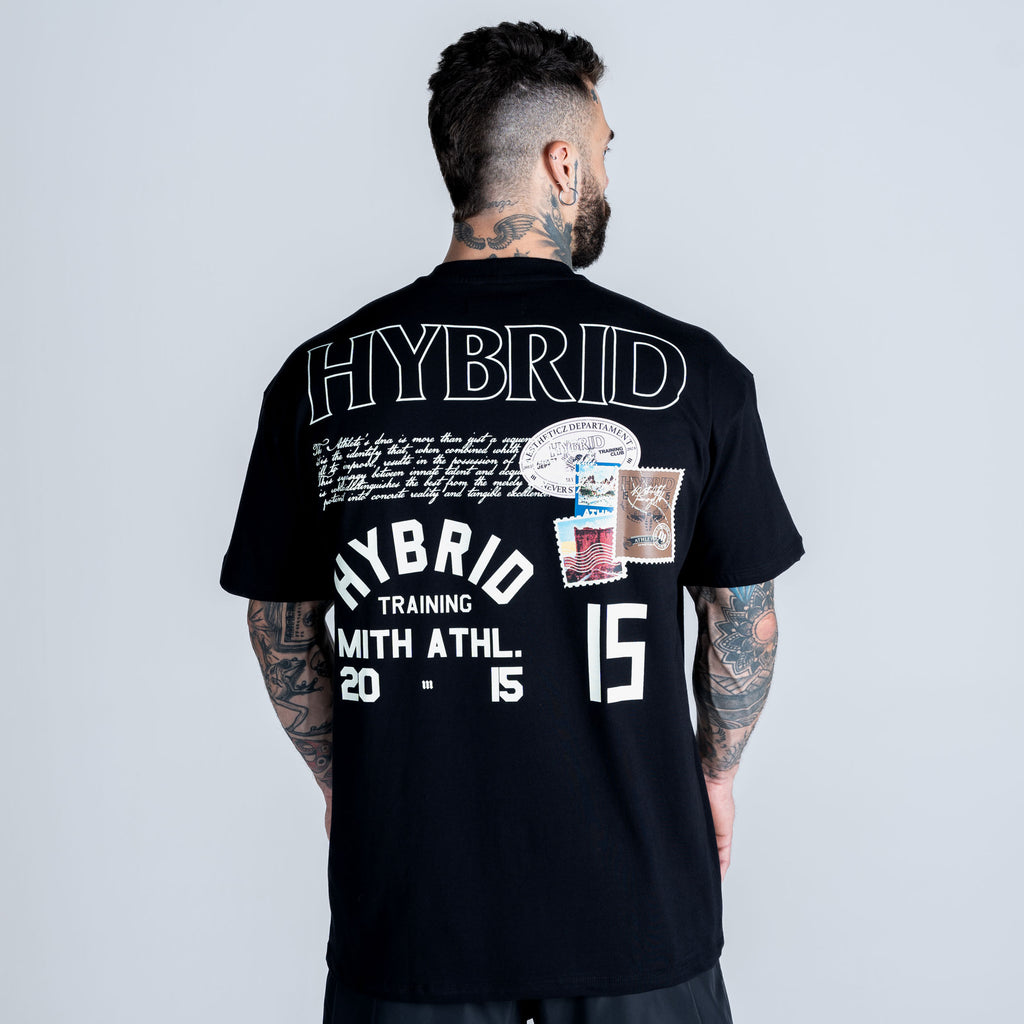 Camiseta Oversized Mith Athl Hybrid 2015 Preto