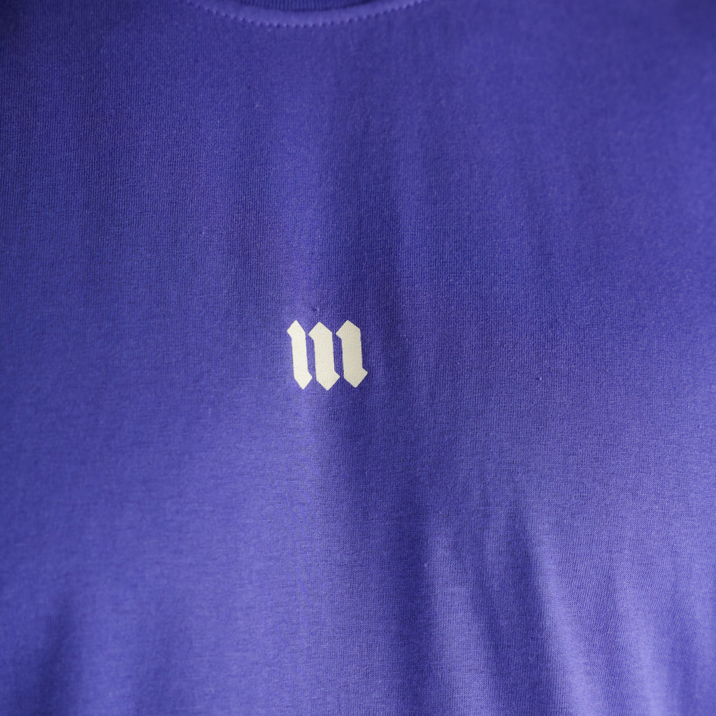 Camiseta Oversized Mith Nation Scribble Roxo