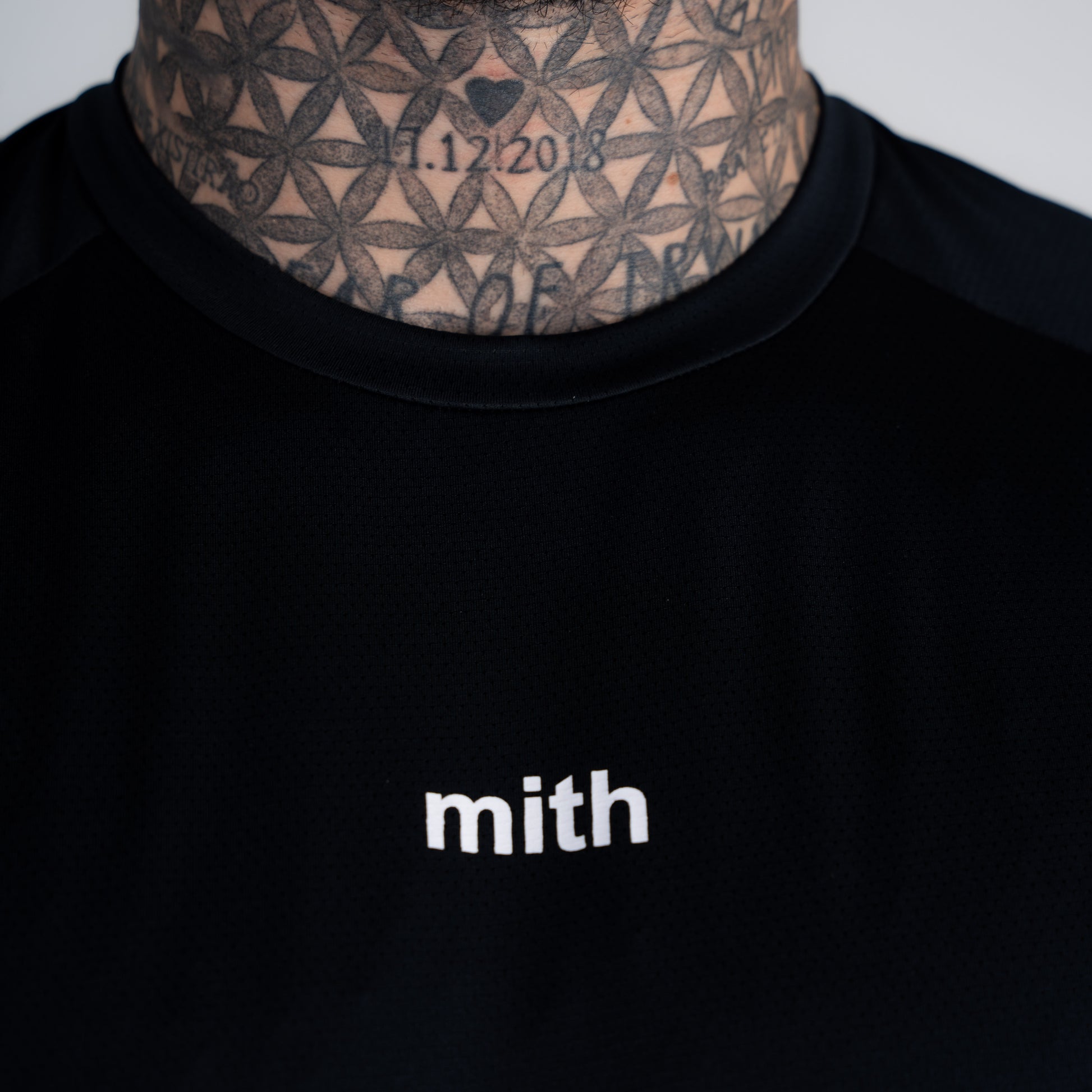 Camiseta Dry Fit Logo Preta