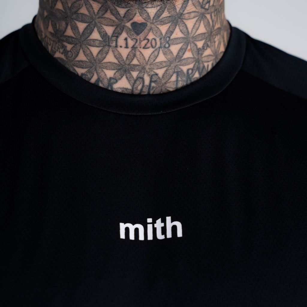 Camiseta Dry Fit Logo Preta
