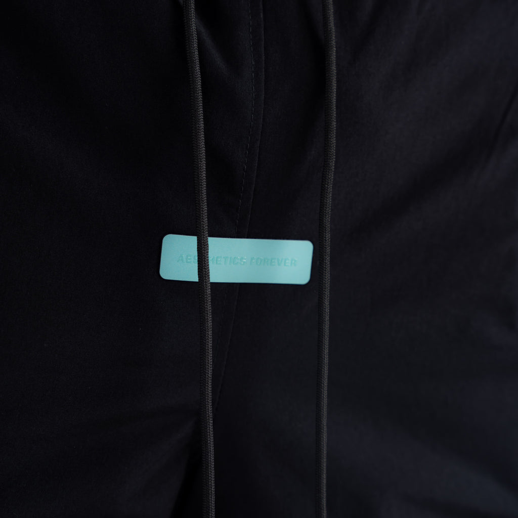 Shorts de Tactel Mith Aesthetics Preto