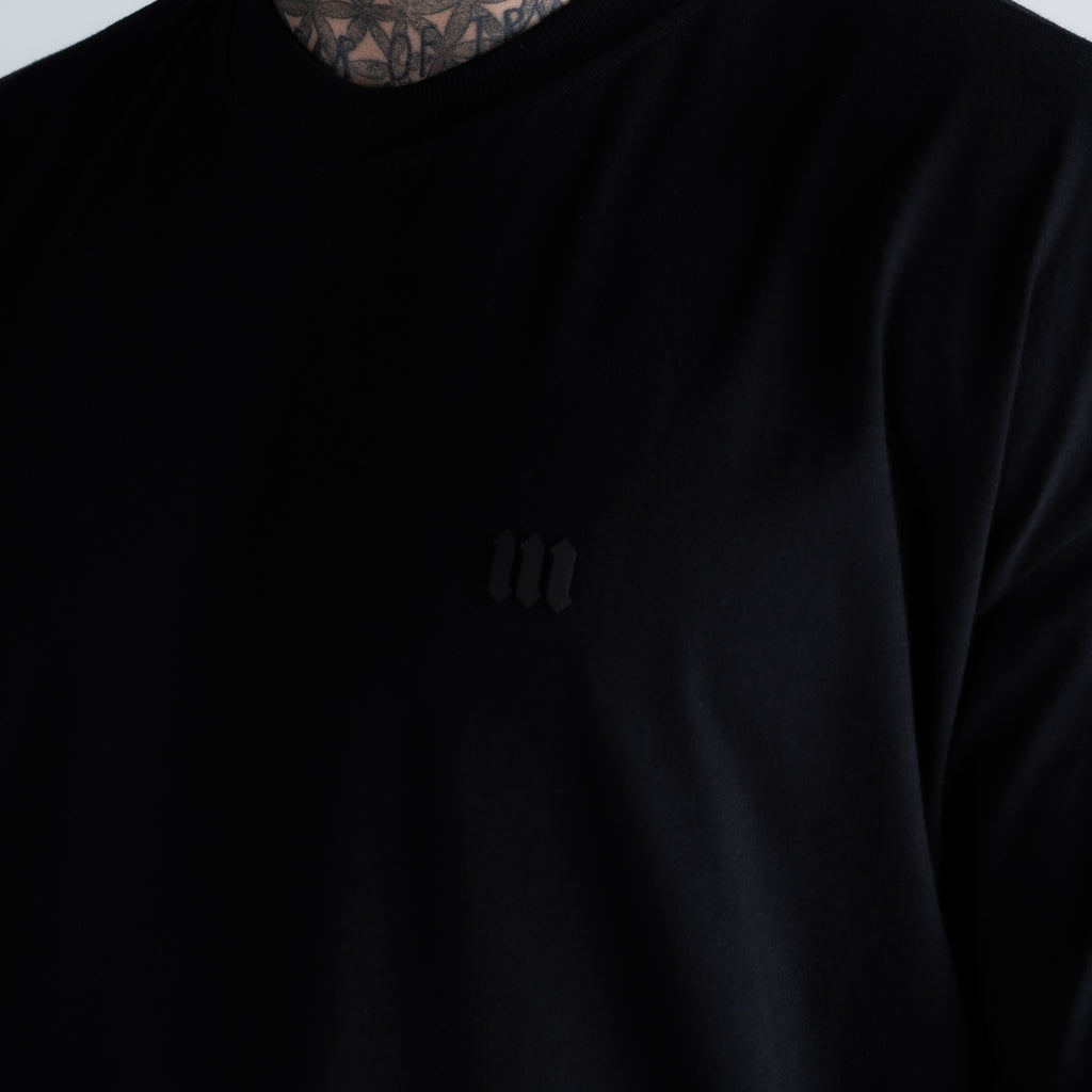 Camiseta Oversized Mith Nation Soft Logo Preto