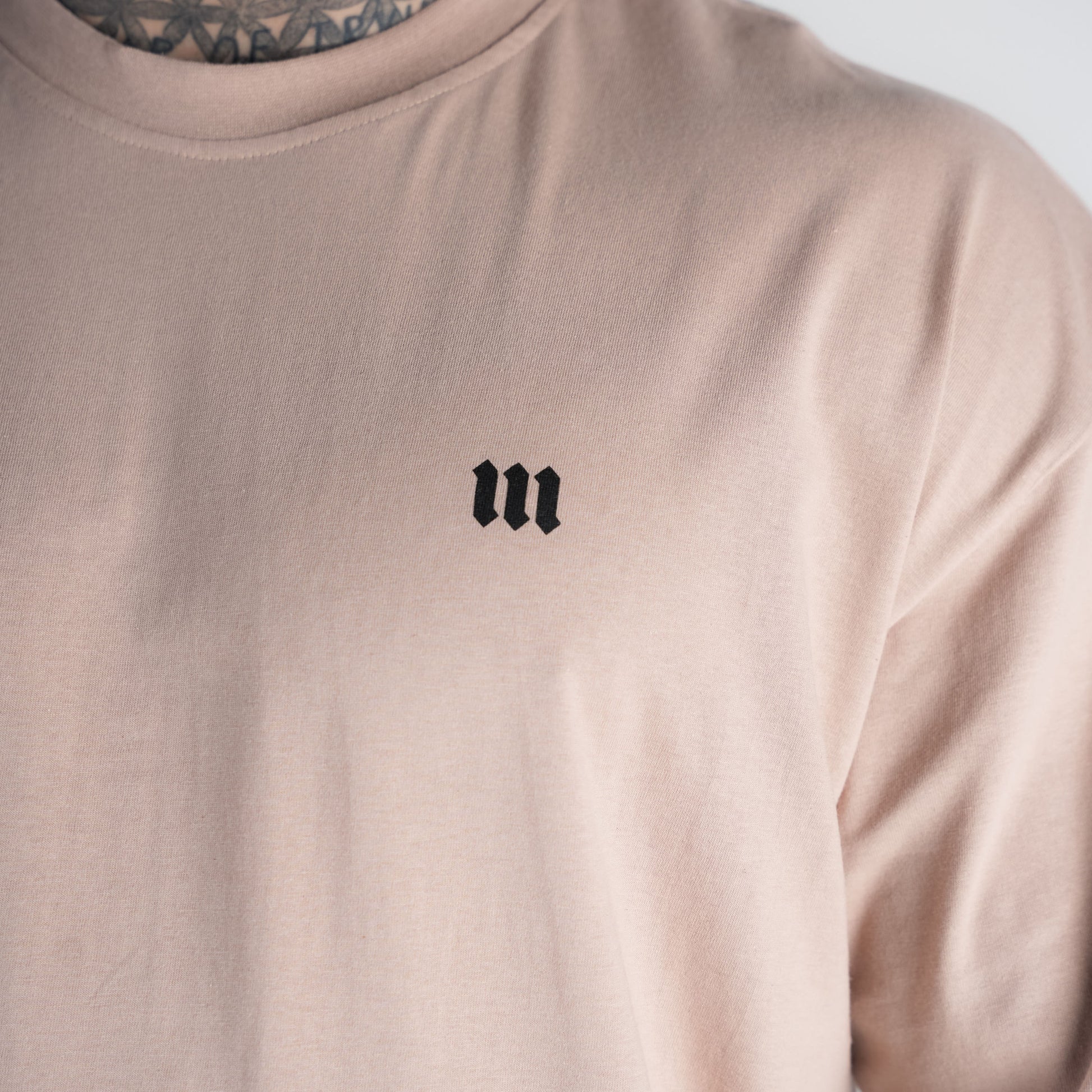 Camiseta Oversized Mark Bege Mith
