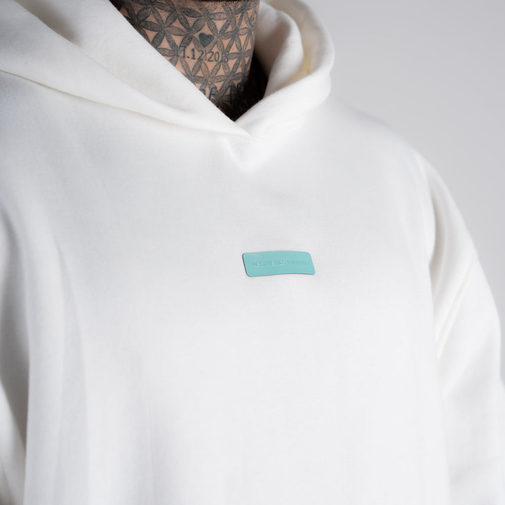 Blusa de Moletom Oversized Mith Aesthetics Off White