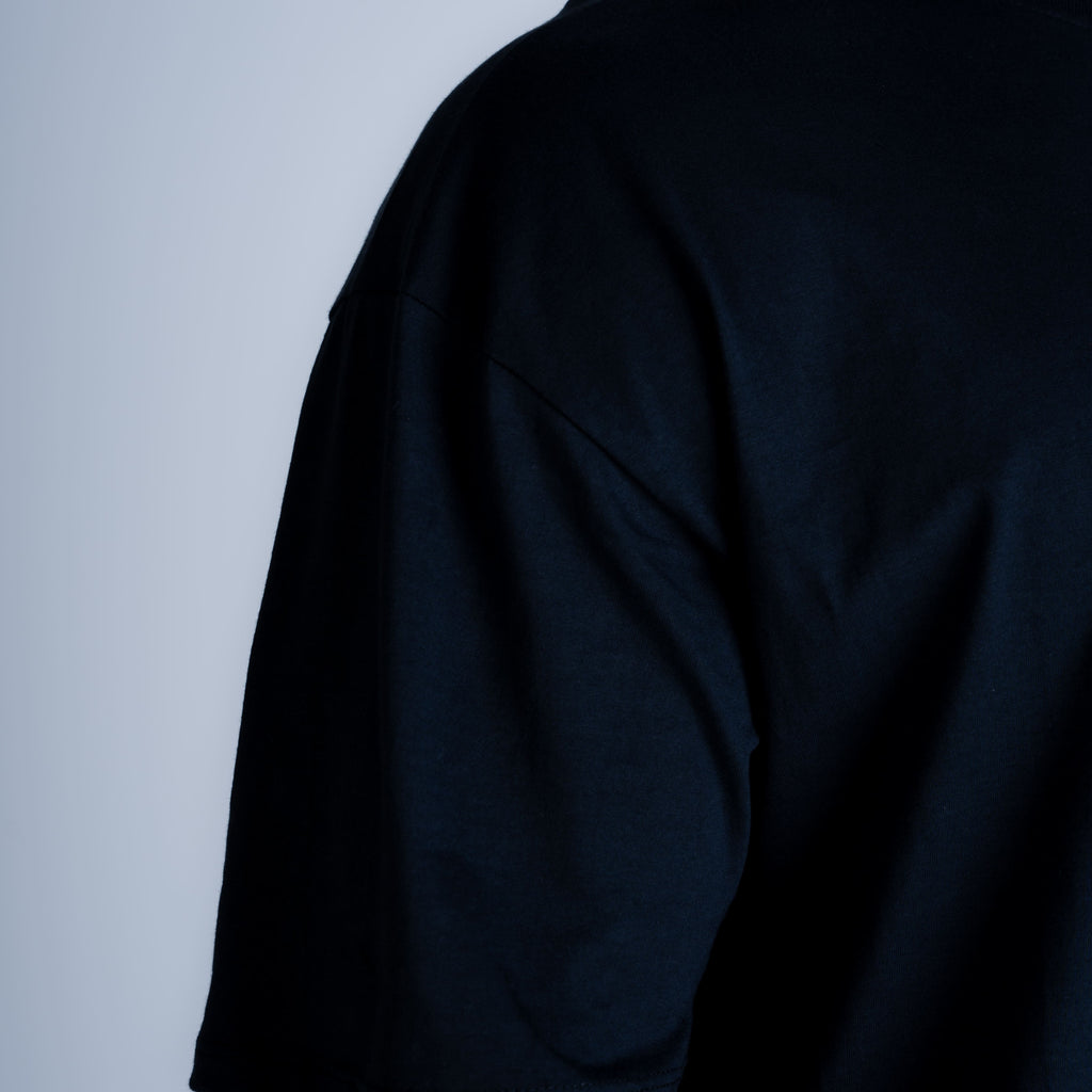 Camiseta Oversized Mith Nation Scribble Preto