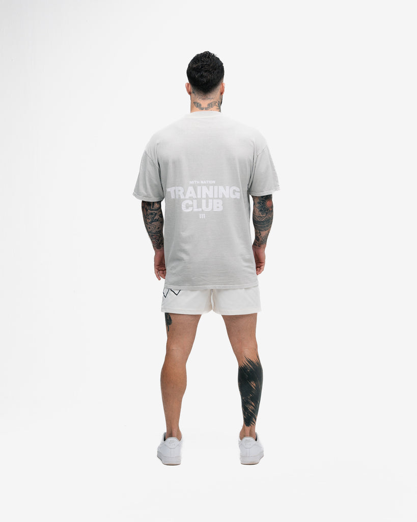 Camiseta Oversized Estonada Mith Nation Bege