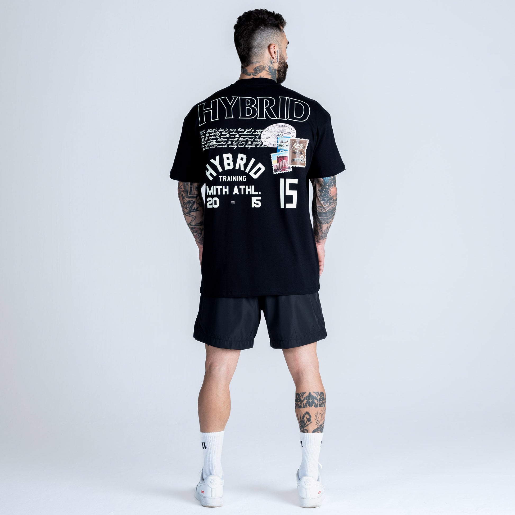 Camiseta Oversized Mith Athl Hybrid 2015 Preto