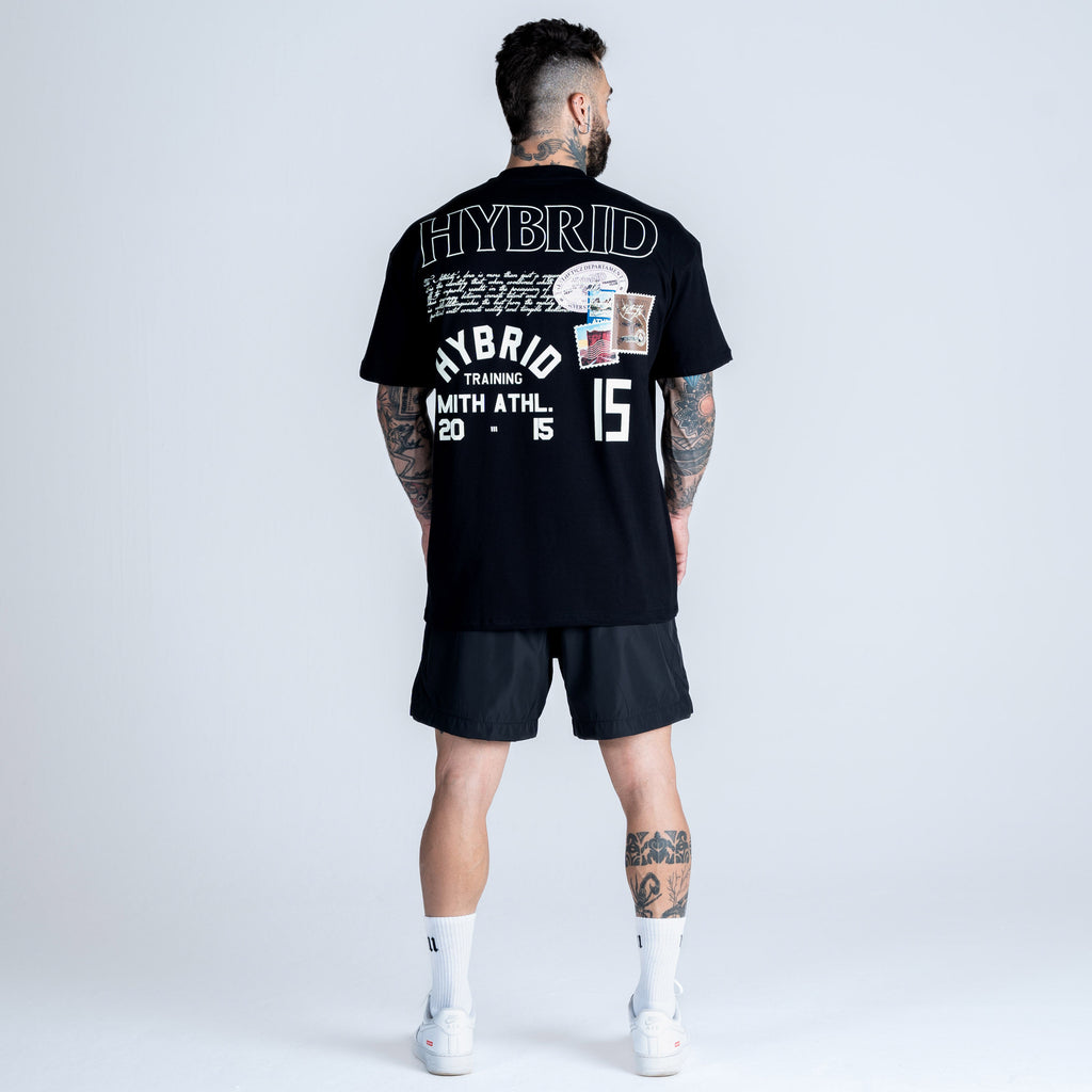 Camiseta Oversized Mith Athl Hybrid 2015 Preto