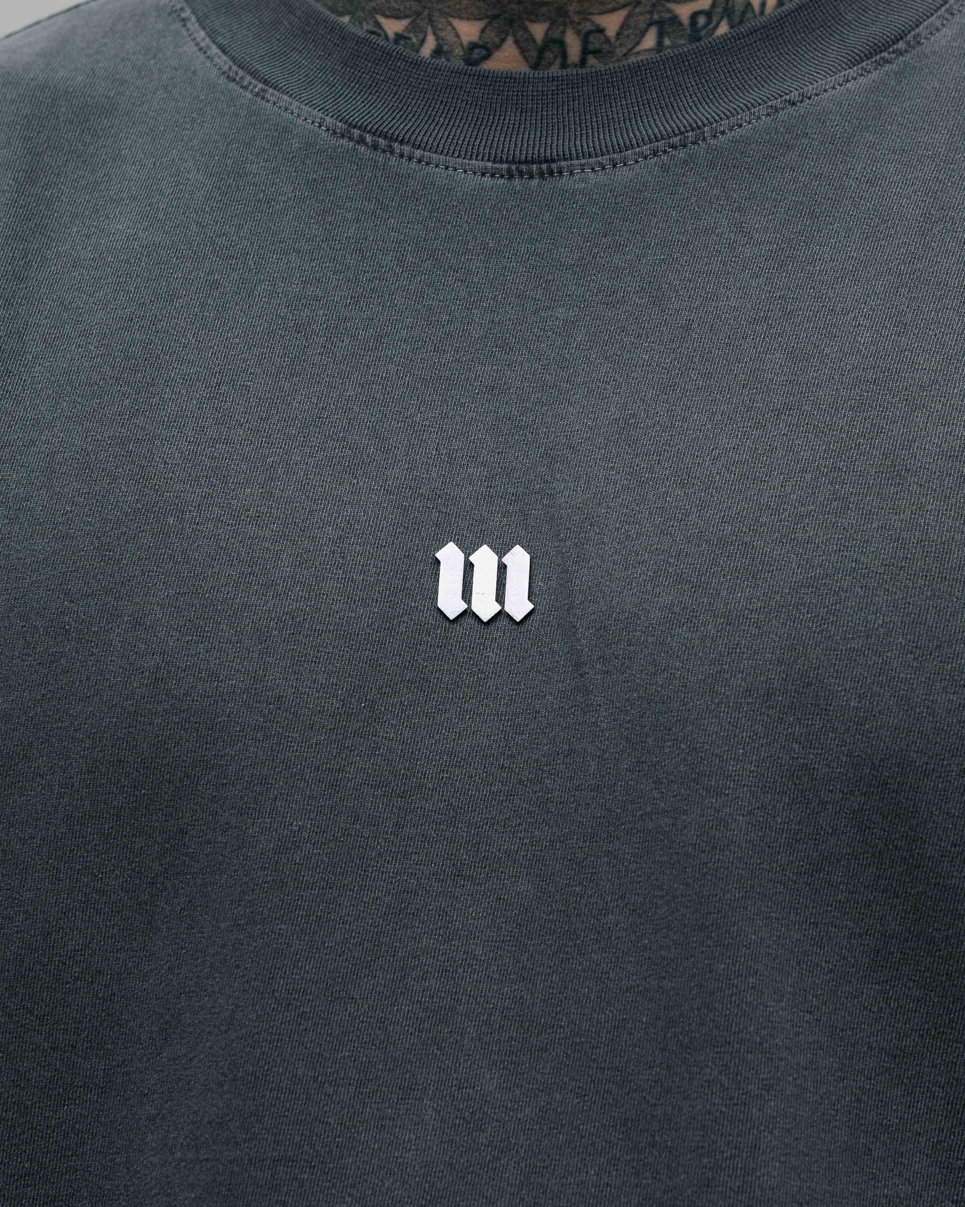 Camiseta Oversized Estonada Mith Nation Chumbo