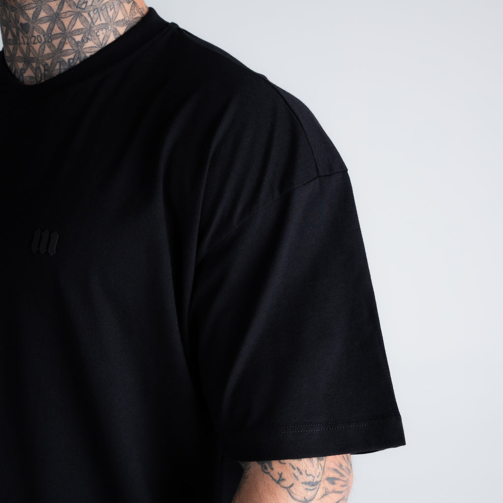 Camiseta Oversized Mith Nation Soft Logo Preto