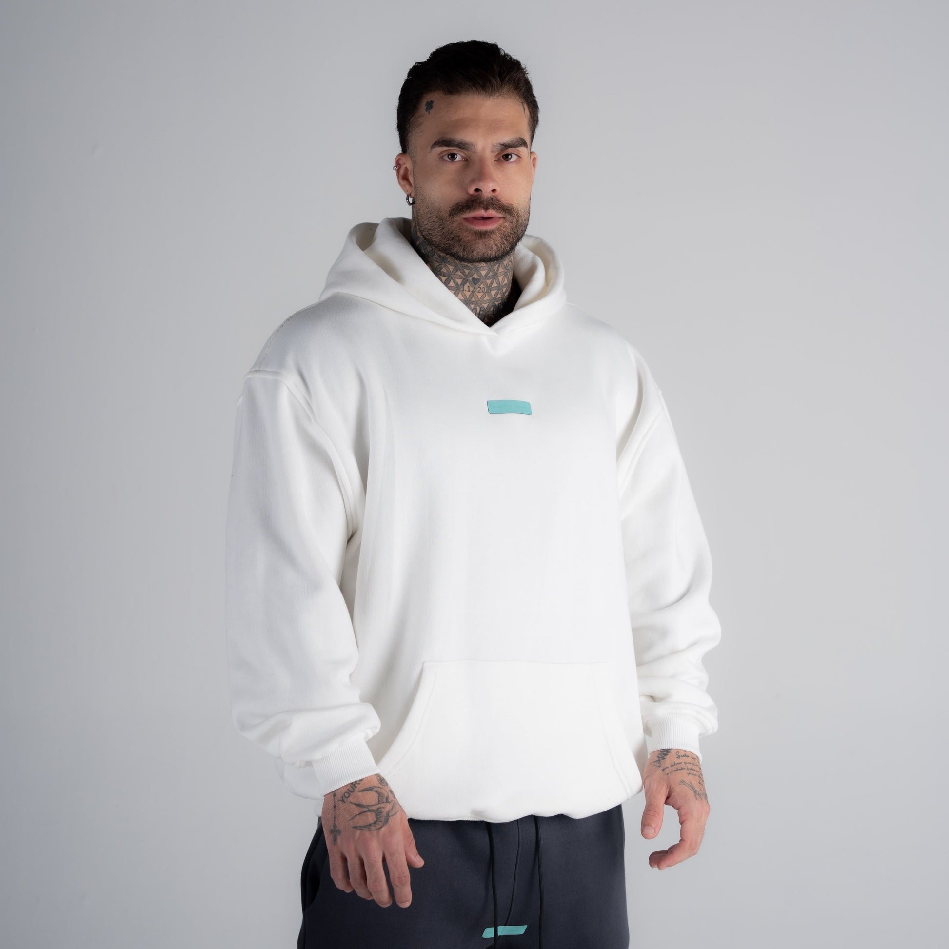 Blusa de Moletom Oversized Mith Aesthetics Off White