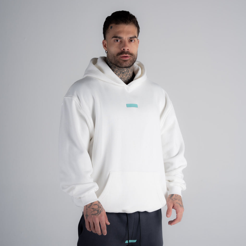 Blusa de Moletom Oversized Mith Aesthetics Off White