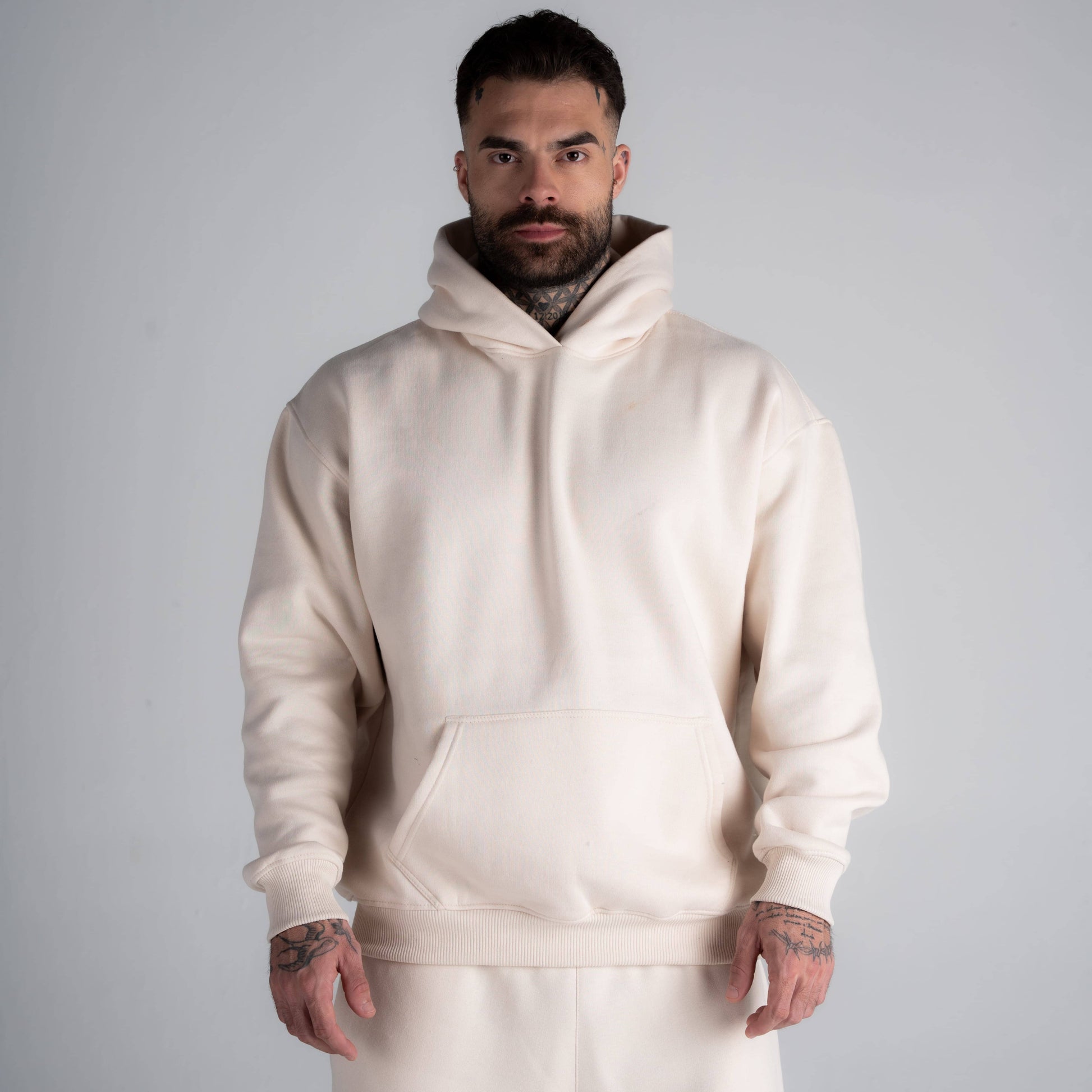 Blusa de Moletom Oversized Cloud Creme