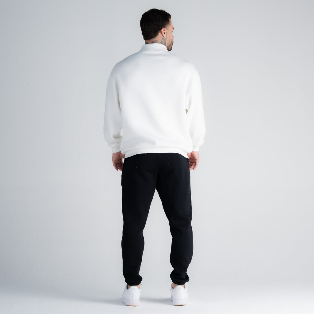 Blusa de Moletom Zíper Mith Nation Off White