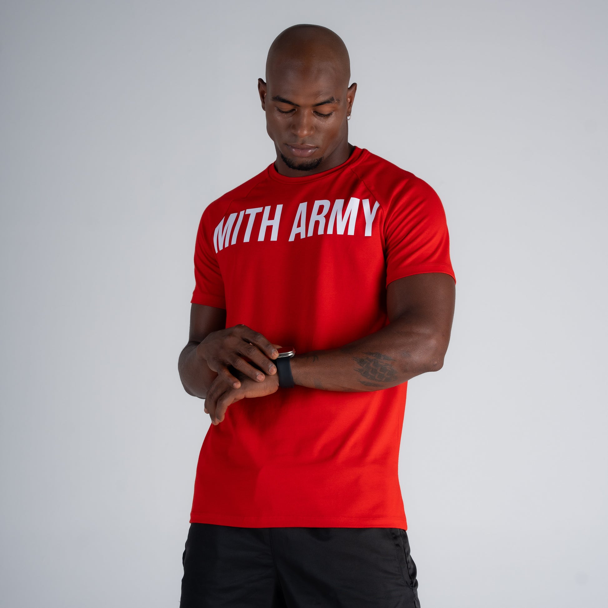 Camiseta Raglan Mith Nation Bordô