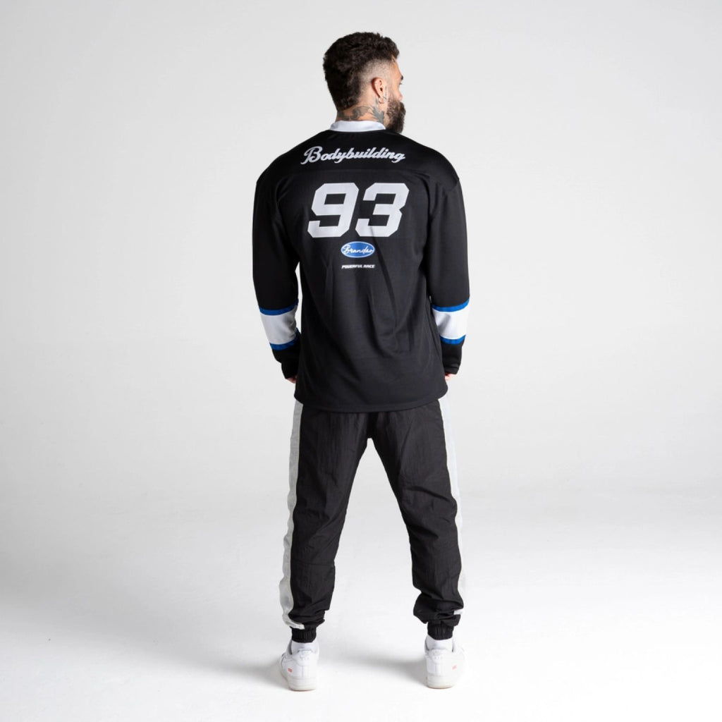Jersey Oversized Manga Longa Brandão Preto