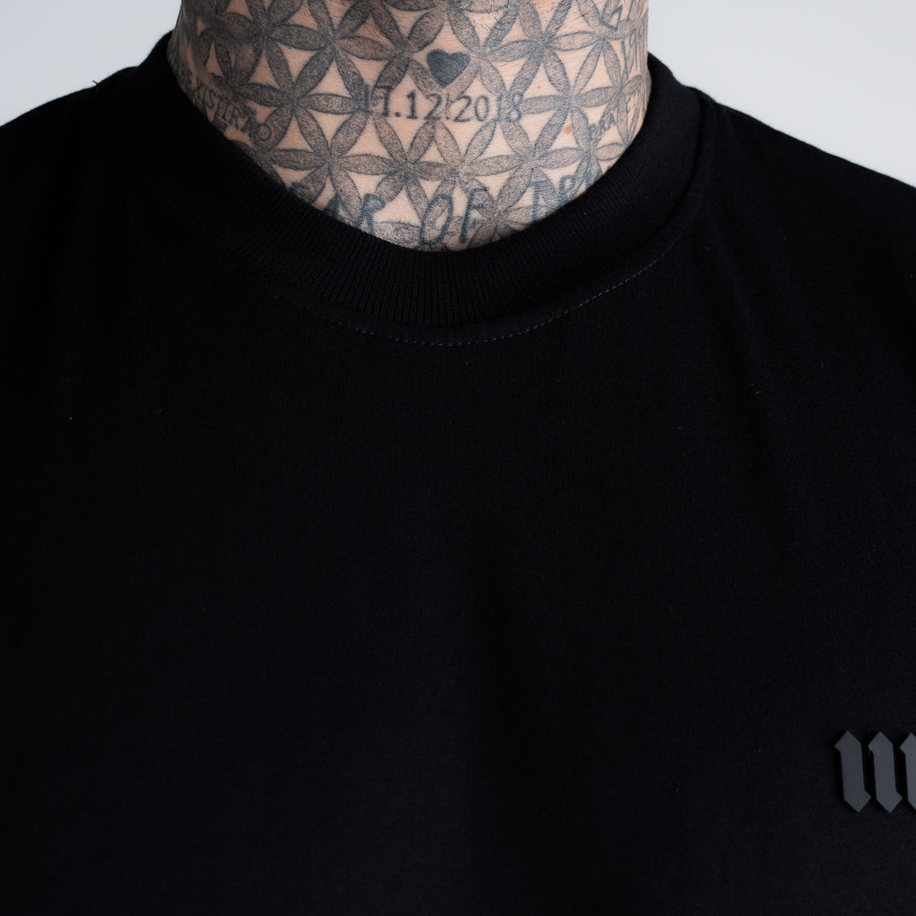Camiseta Oversized Mith Nation Soft Logo Preto