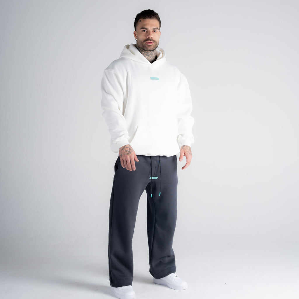 Blusa de Moletom Oversized Mith Aesthetics Off White