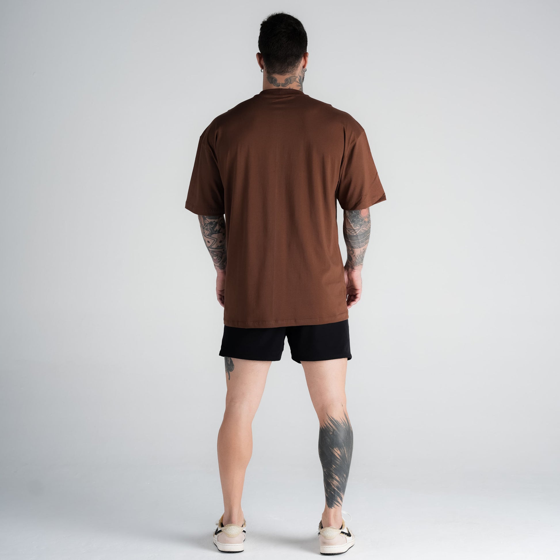 Camiseta Oversized Mark Marrom Mith
