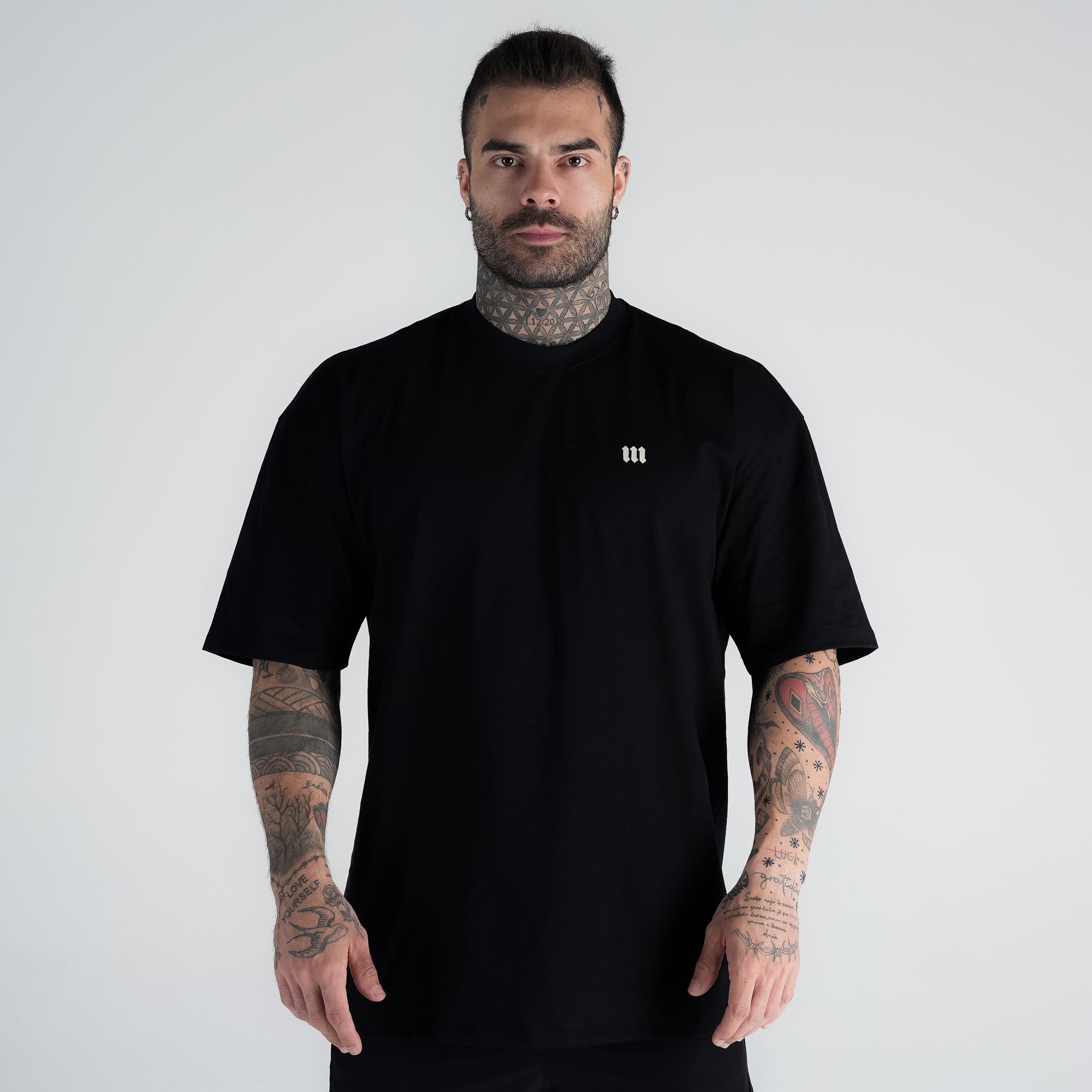Camiseta Oversized Mark Preto Mith