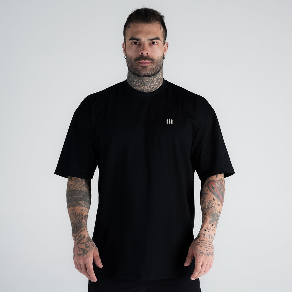 Camiseta Oversized Mark Preto Mith