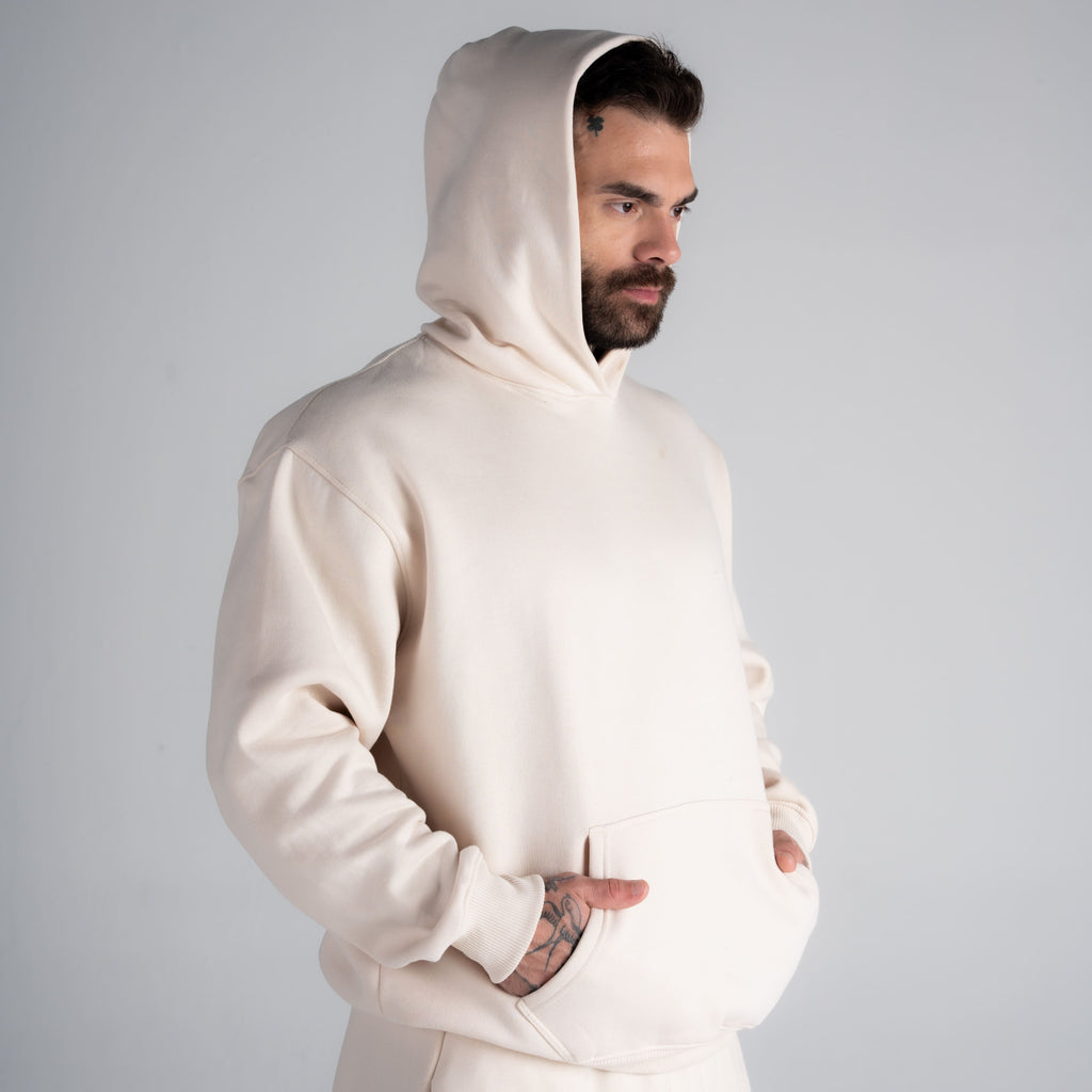 Blusa de Moletom Oversized Cloud Creme