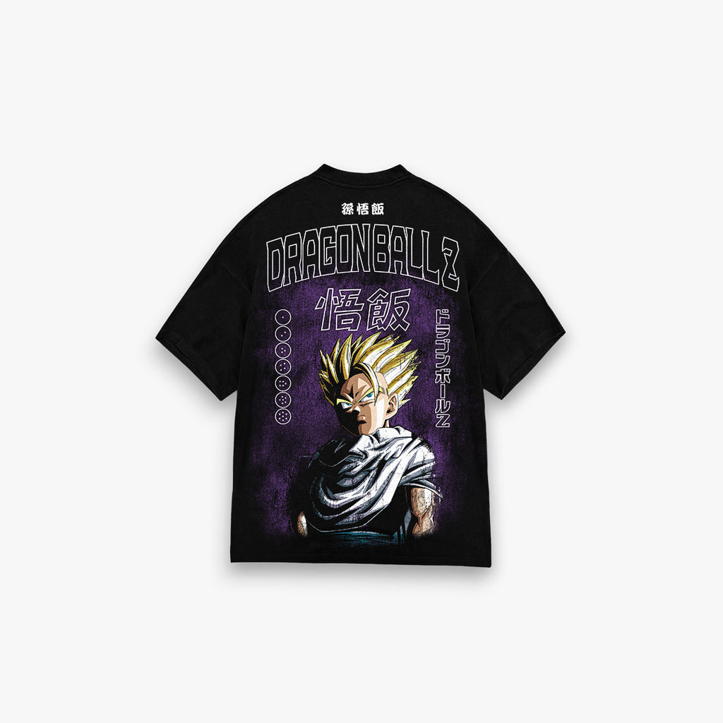 Camiseta Oversized Mith Dragon Ball Z Special Gohan