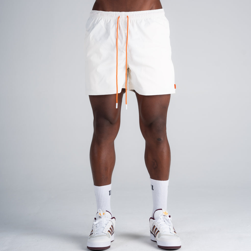Shorts de Tactel Mith Nation Off White