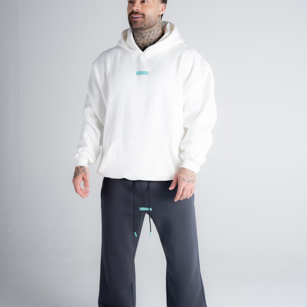 Blusa de Moletom Oversized Mith Aesthetics Off White