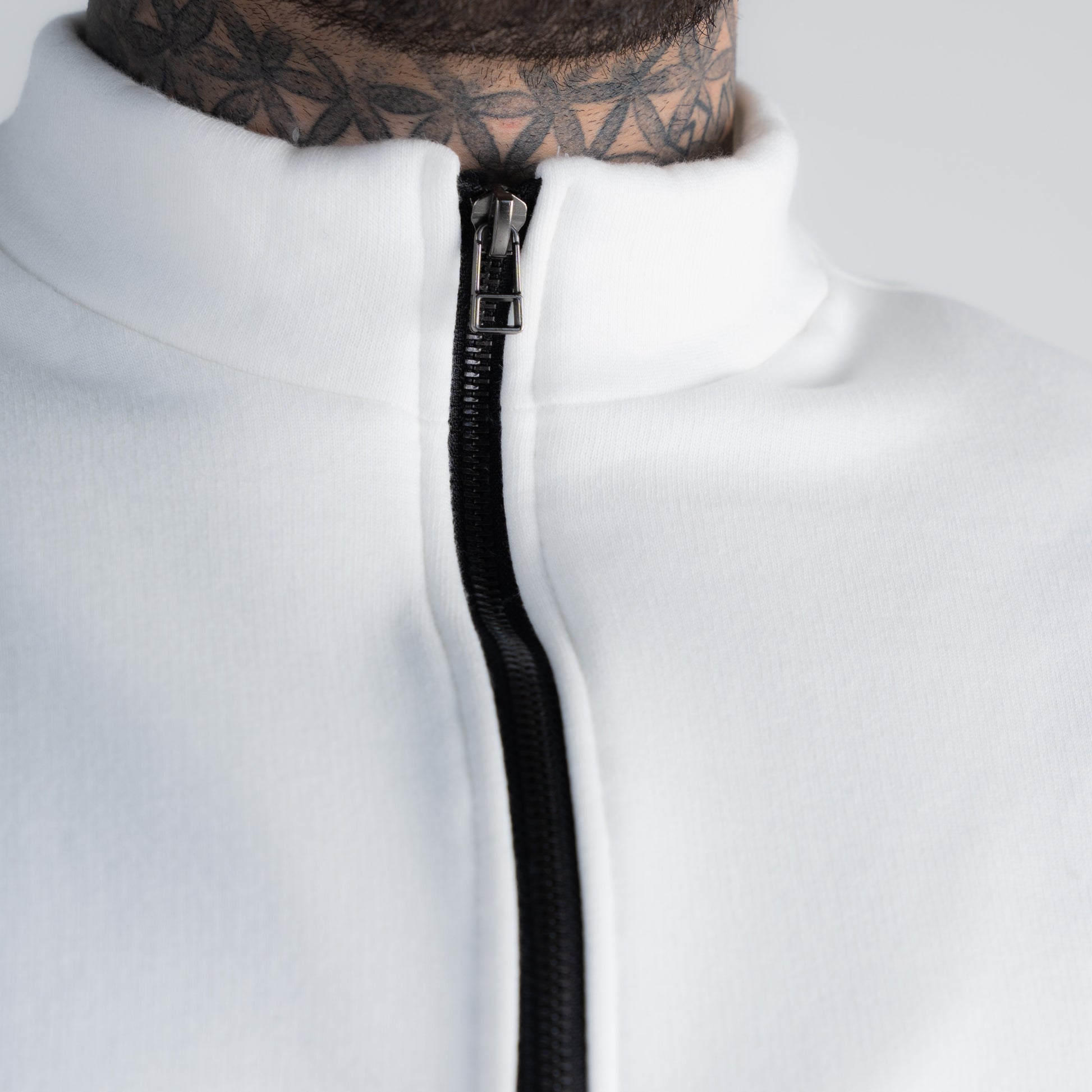 Blusa de Moletom Zíper Mith Nation Off White