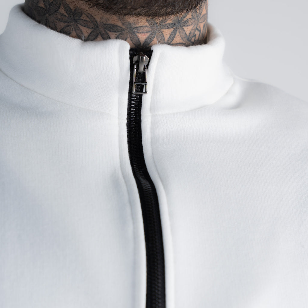 Blusa de Moletom Zíper Mith Nation Off White