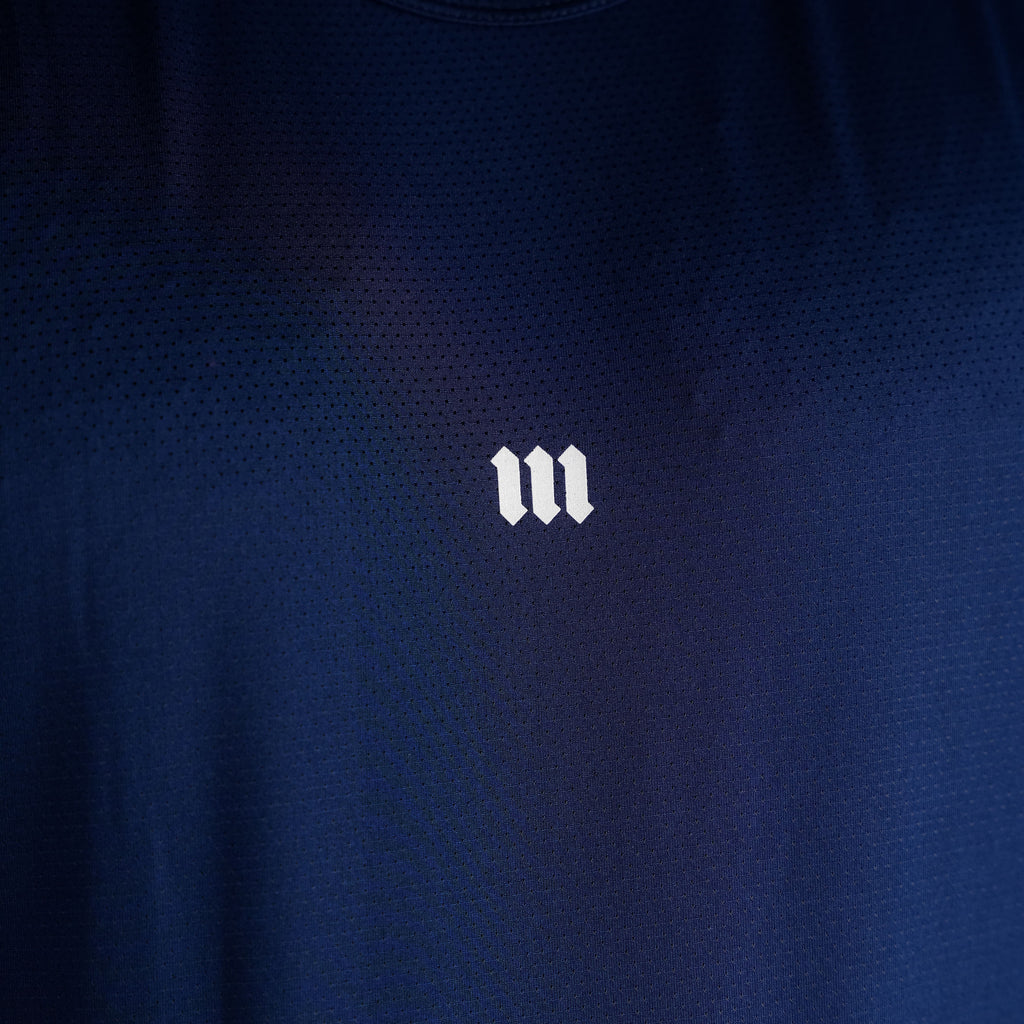 Regata Tank Top Dry Fit Logo Marinho