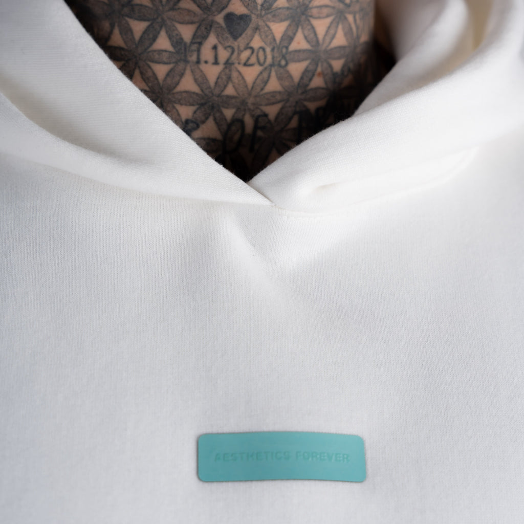 Blusa de Moletom Oversized Mith Aesthetics Off White
