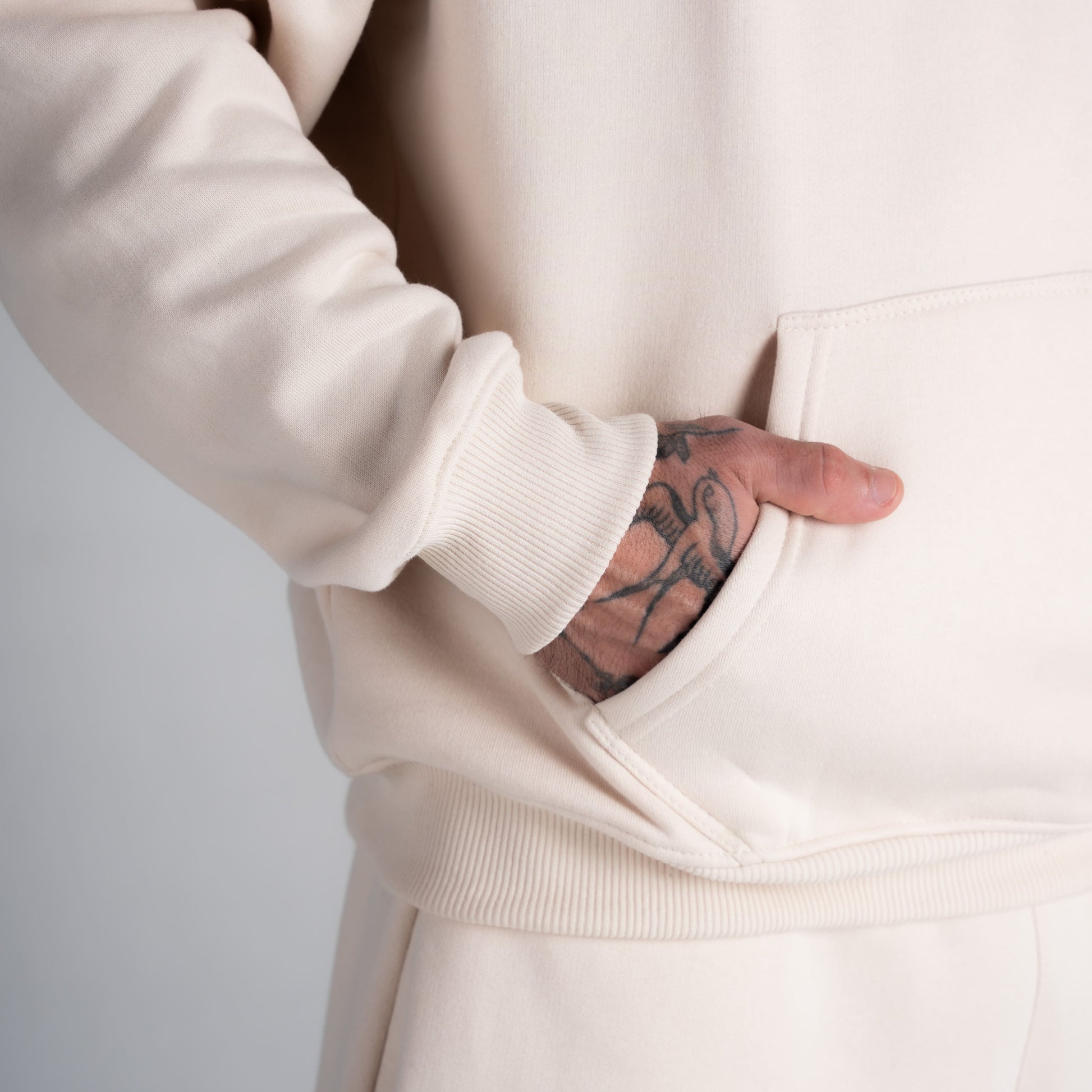 Blusa de Moletom Oversized Cloud Creme