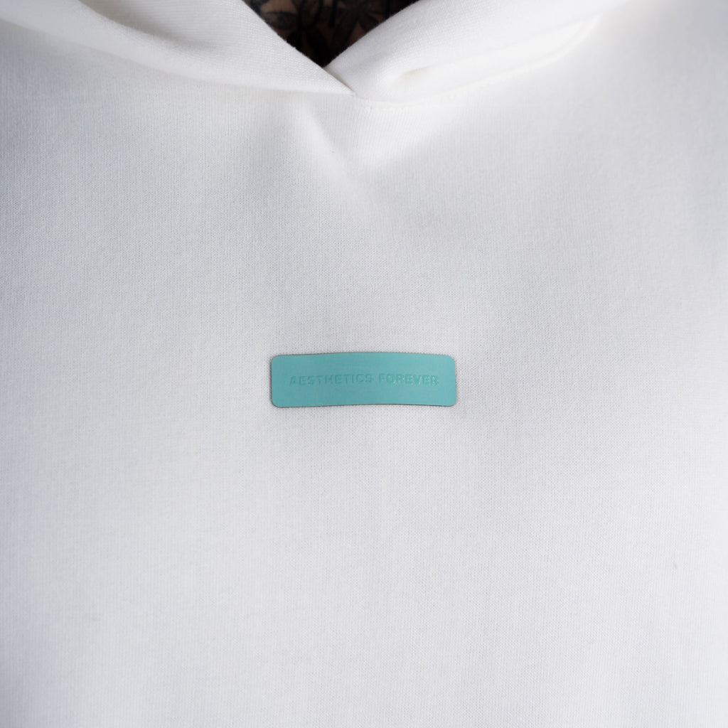Blusa de Moletom Oversized Mith Aesthetics Off White
