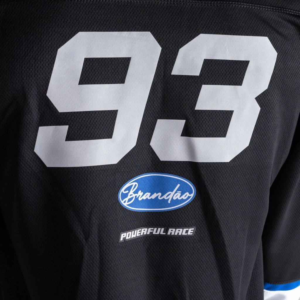 Jersey Oversized Manga Longa Brandão Preto
