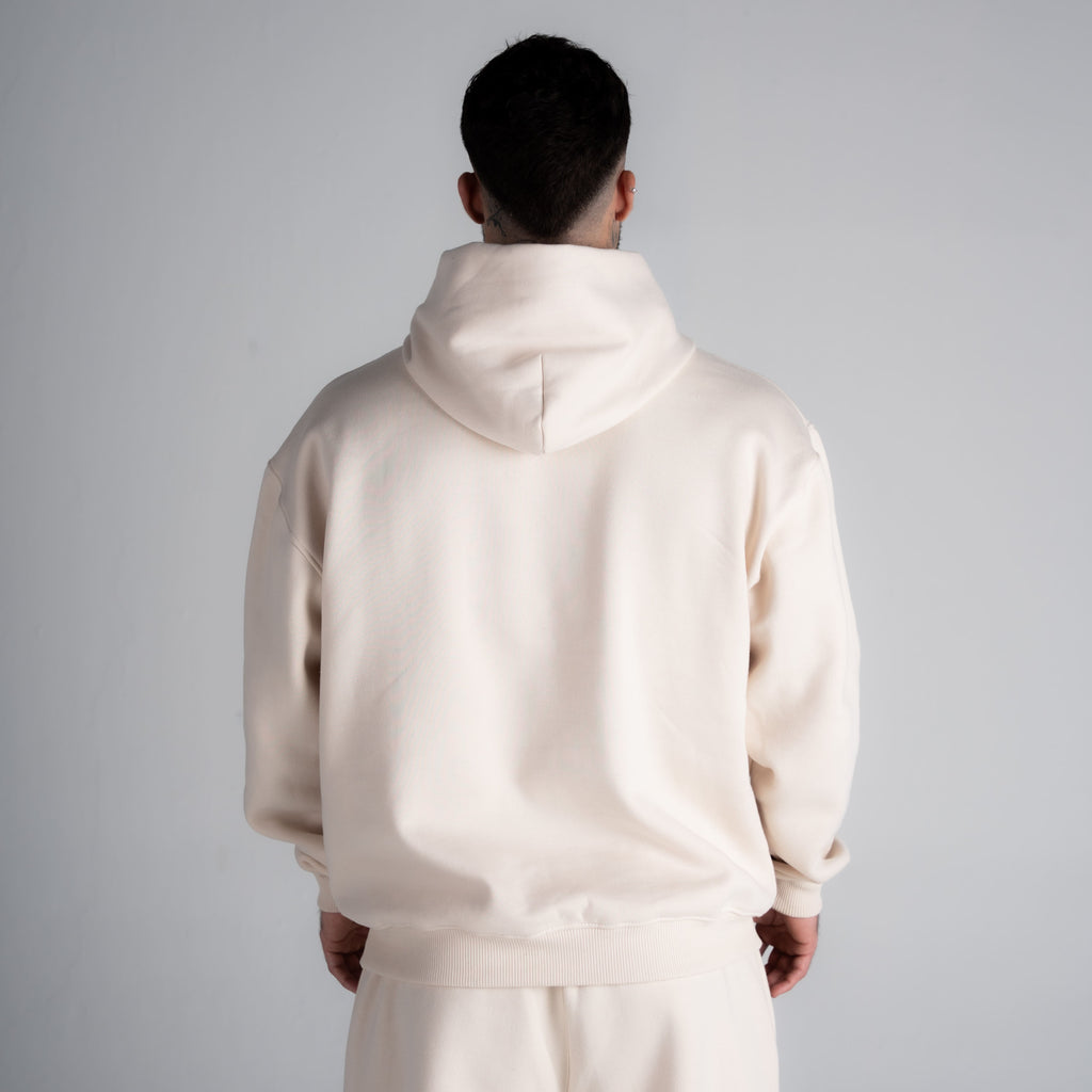 Blusa de Moletom Oversized Cloud Creme