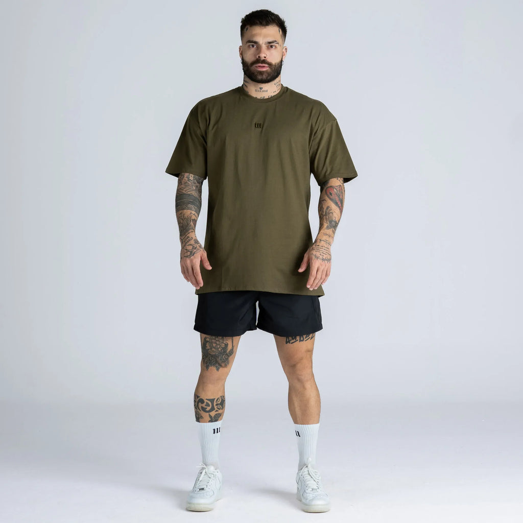 Camiseta Oversized Mith Nation Relief Verde
