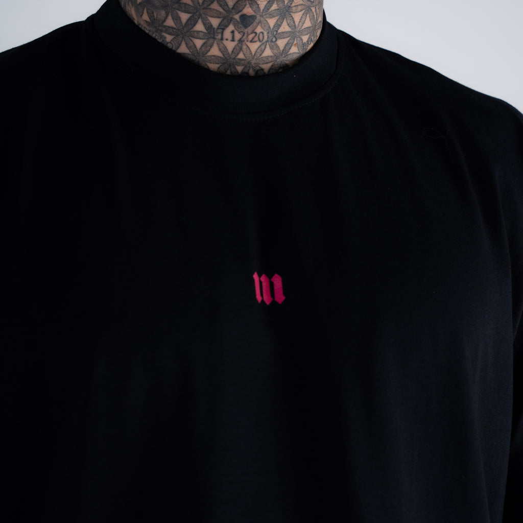 Camiseta Oversized Mith Nation Graphic Preto
