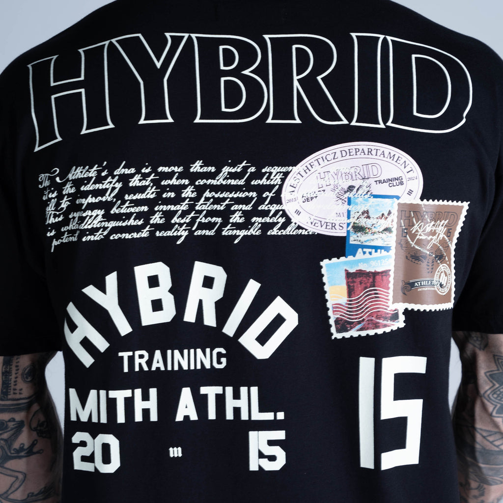Camiseta Oversized Mith Athl Hybrid 2015 Preto